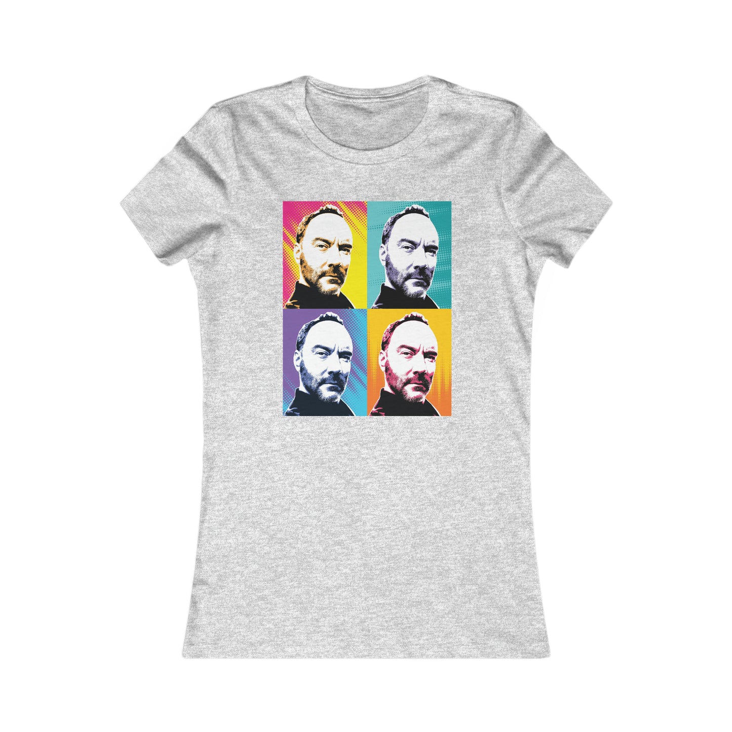 Dave Quad Color Worhol Inspired Women's Cut