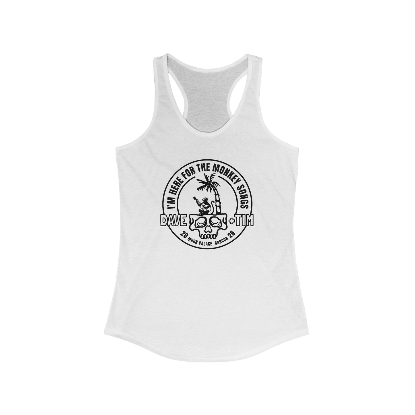 Monkey Songs Mexico 2026 Woman's Tank *With Set List