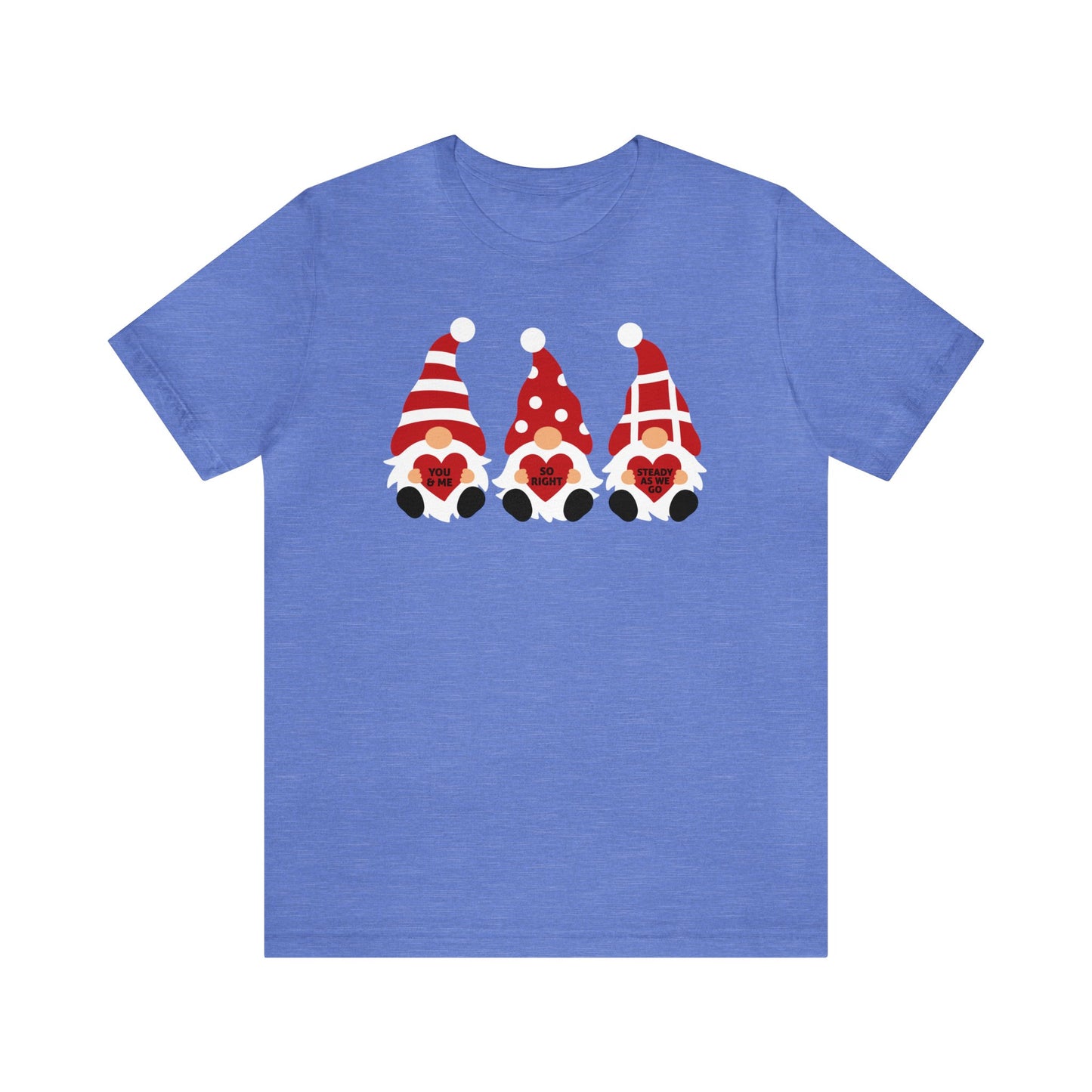 Valentine Gnomes Tee Woman's Cut Tee