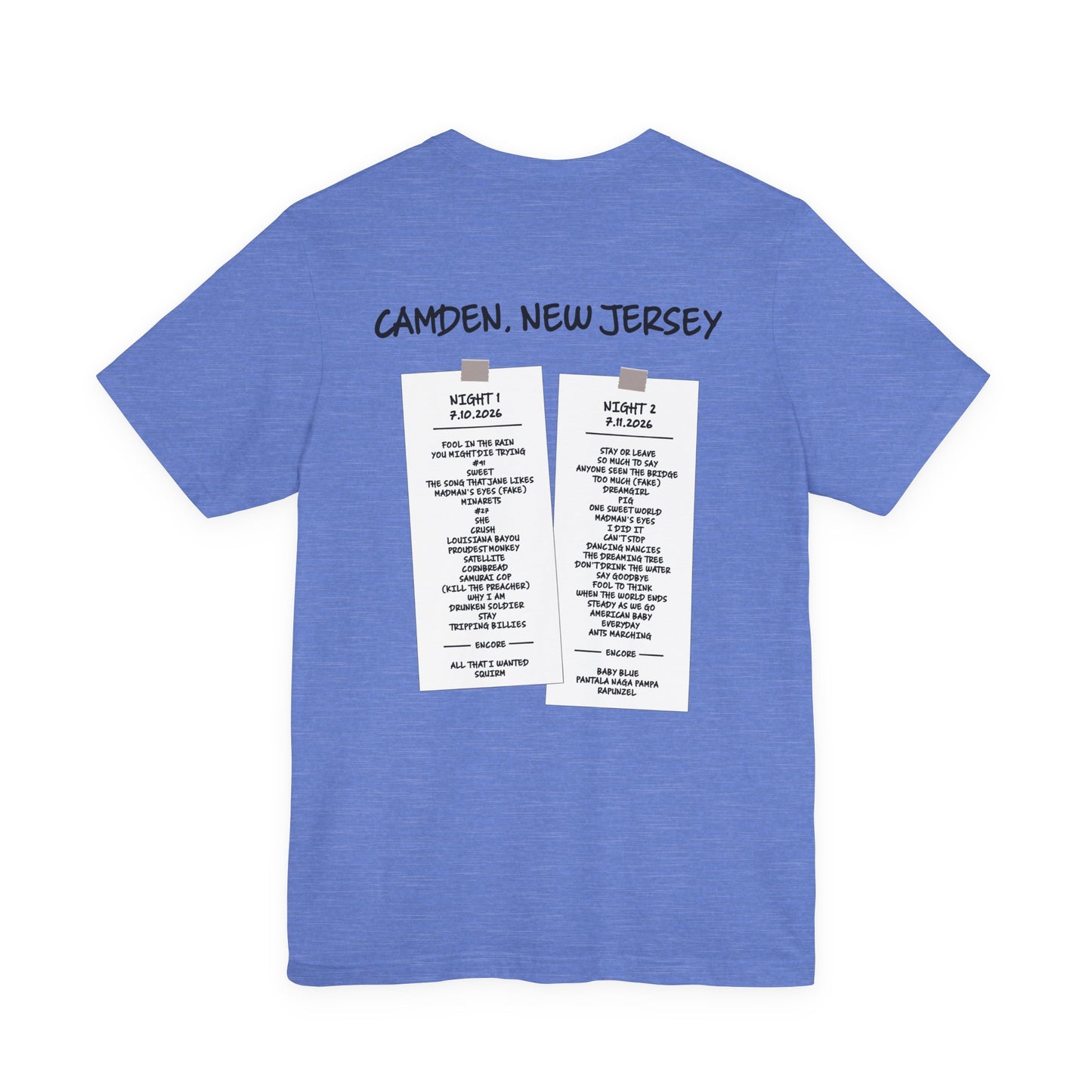 Camden Bridge 2026 *With Set List