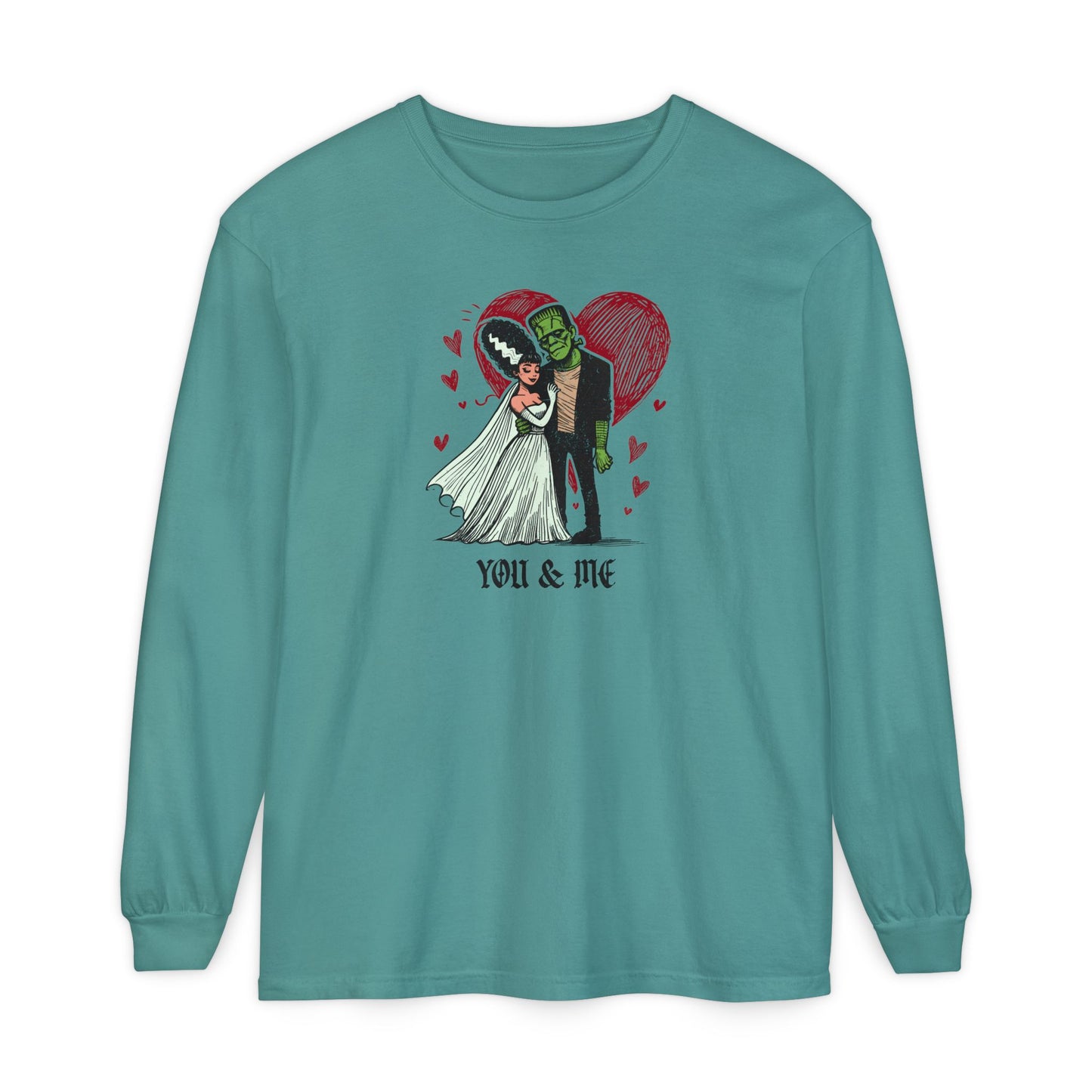 You & Me Bride Long Sleeve Tee