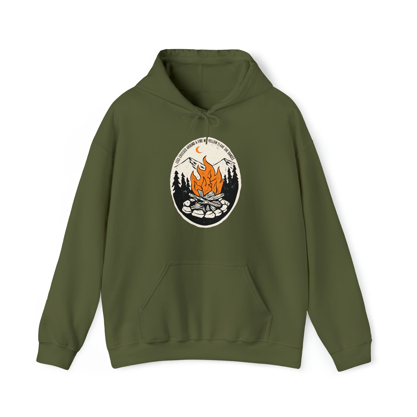 My Yellow Flame Hoodie