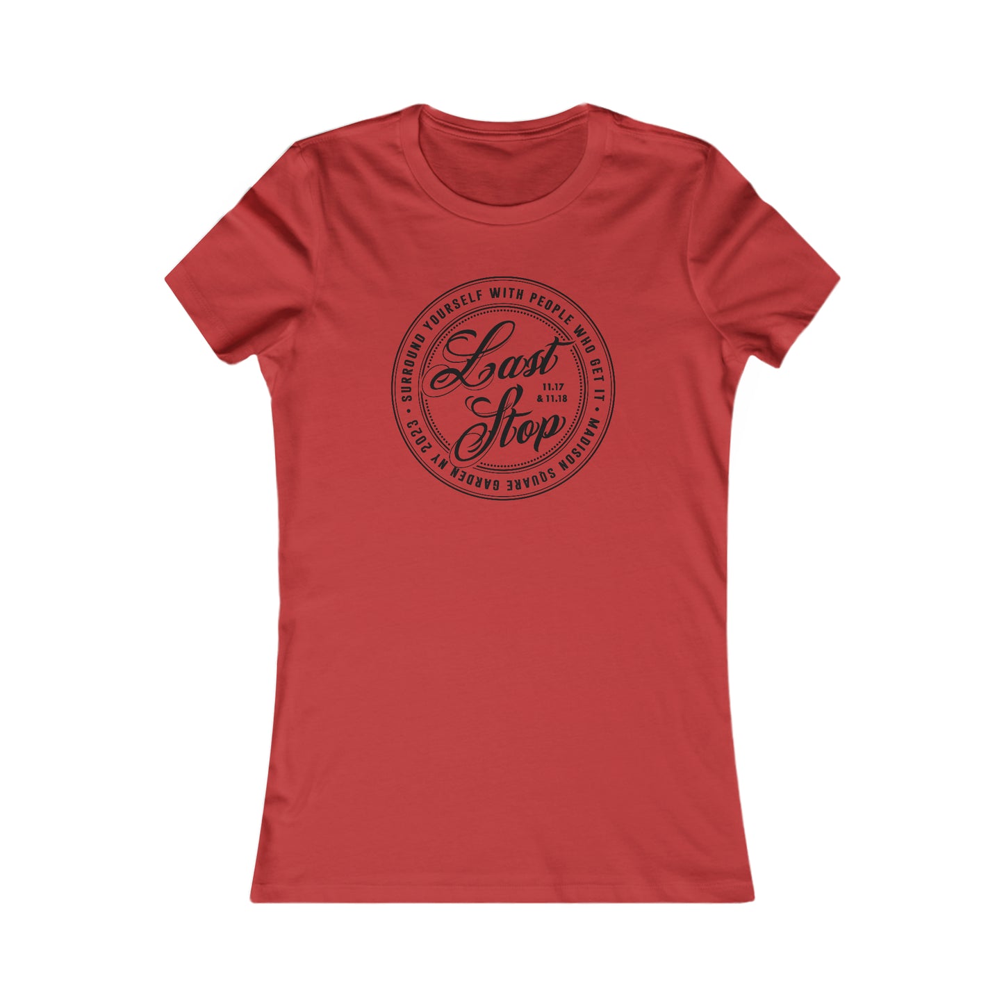 Last Stop Logo 2023 Women's Cut *With Setlist