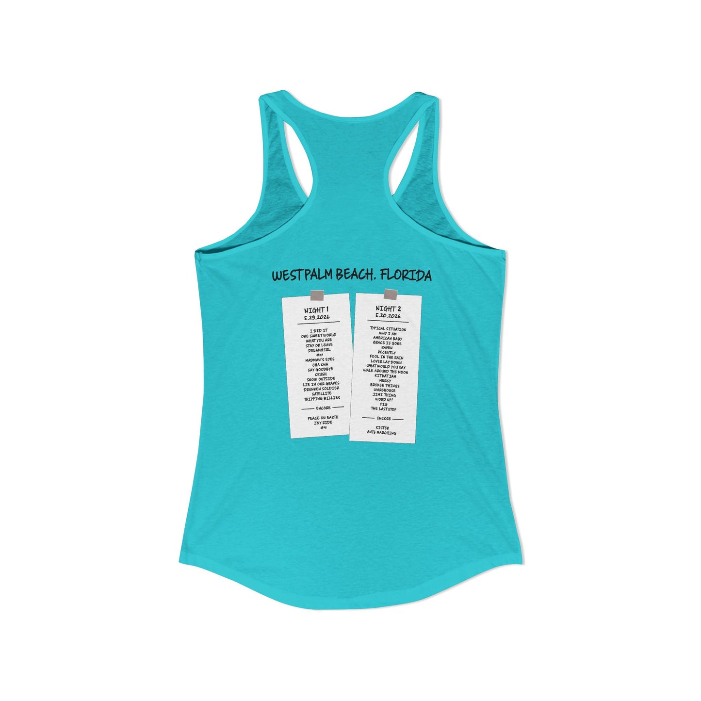West Palm 2026 Woman's Tank *With Set List