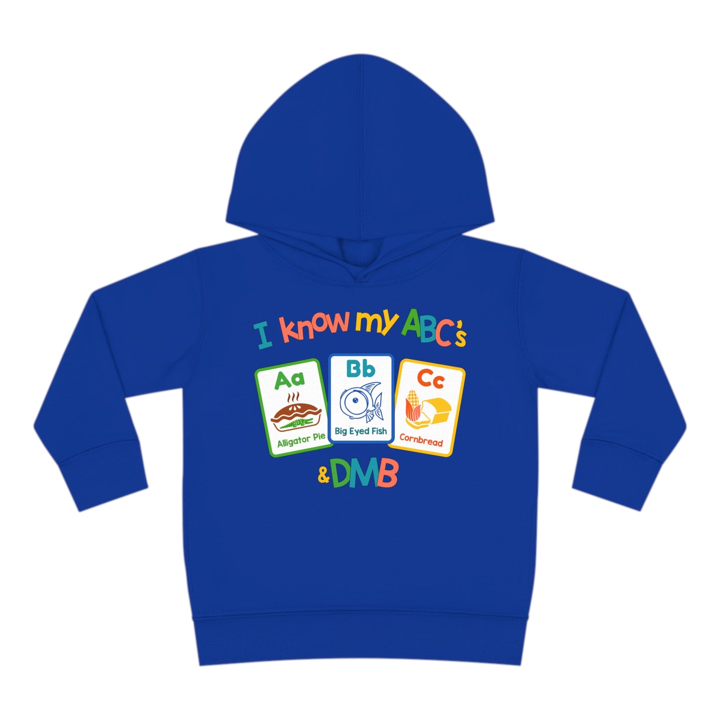 I Know My ABC's Toddler Hoodie