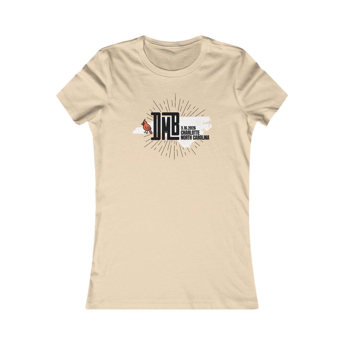 Charlotte NC 2026 Woman's Cut Tee *With Set List