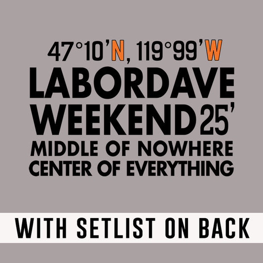 Gorge Coordinates 2025 *With Set List