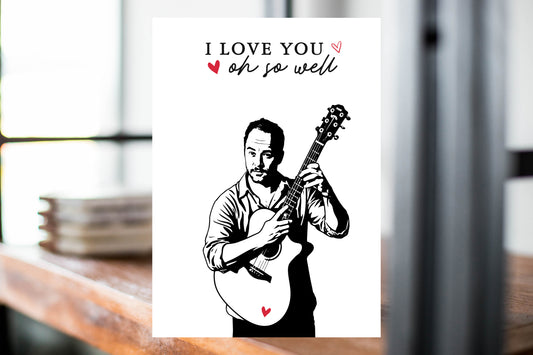 I Love You Oh So Well. Greeting card
