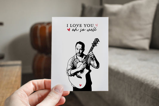 I Love You Oh So Well. Greeting card