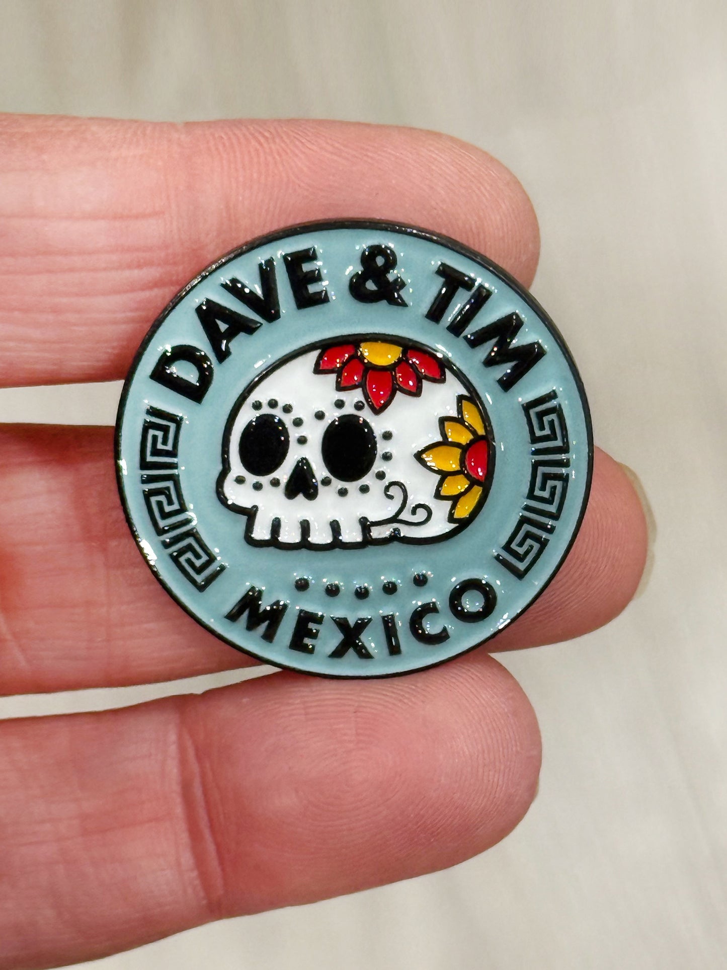 Dave & Tim Mexico Pin