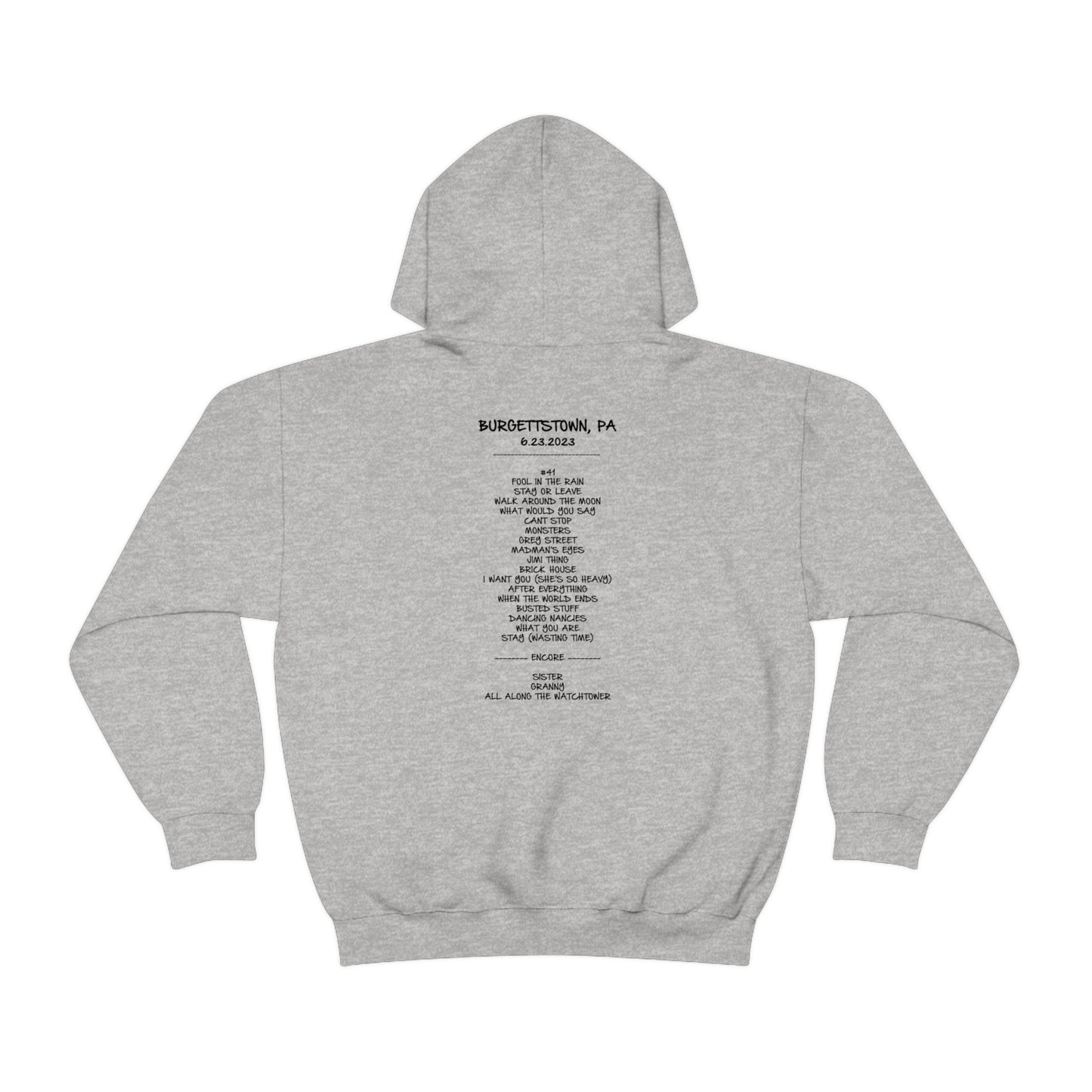 Starlake 2023 Hoodie w/set list
