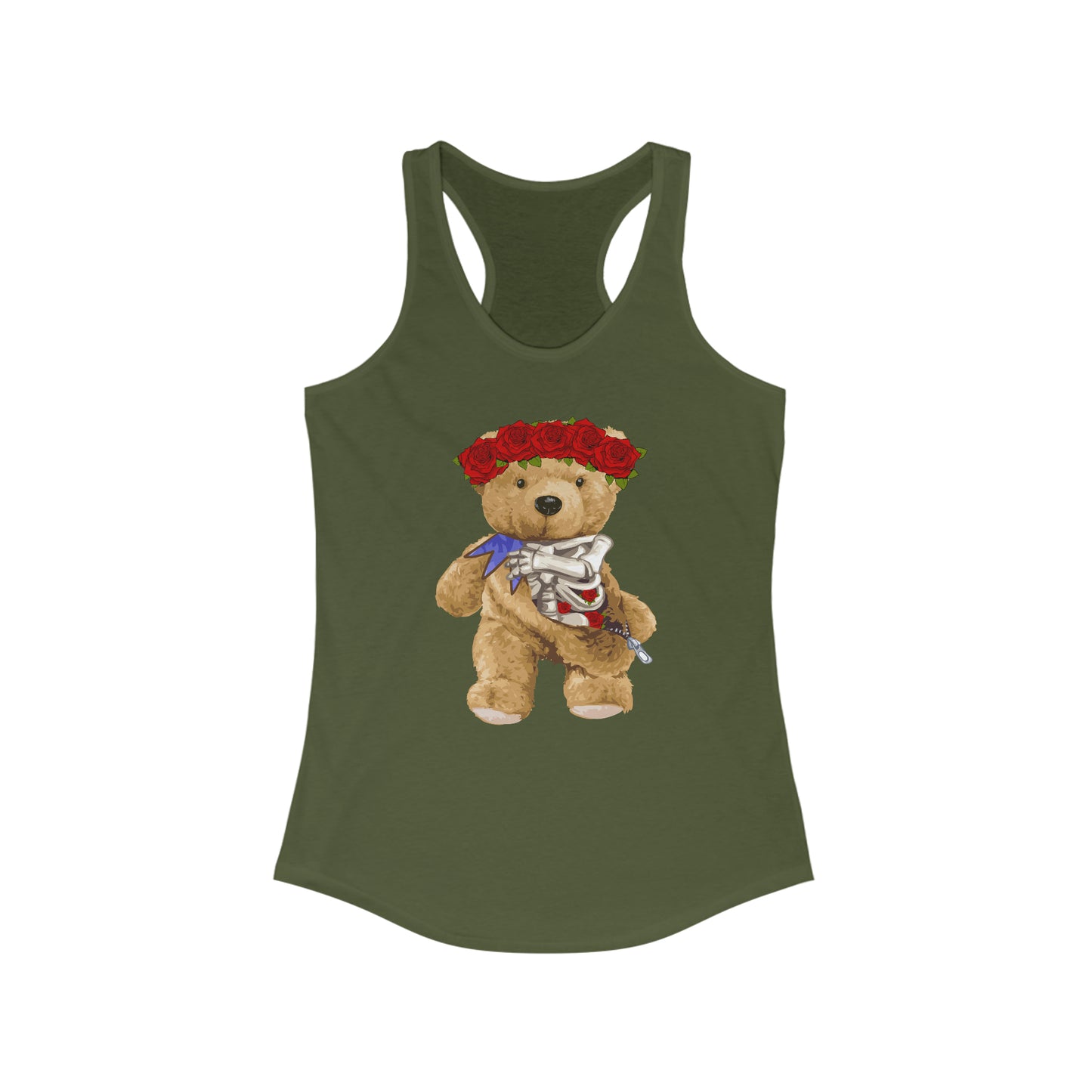 Bertha Teddy Bear Tank Top