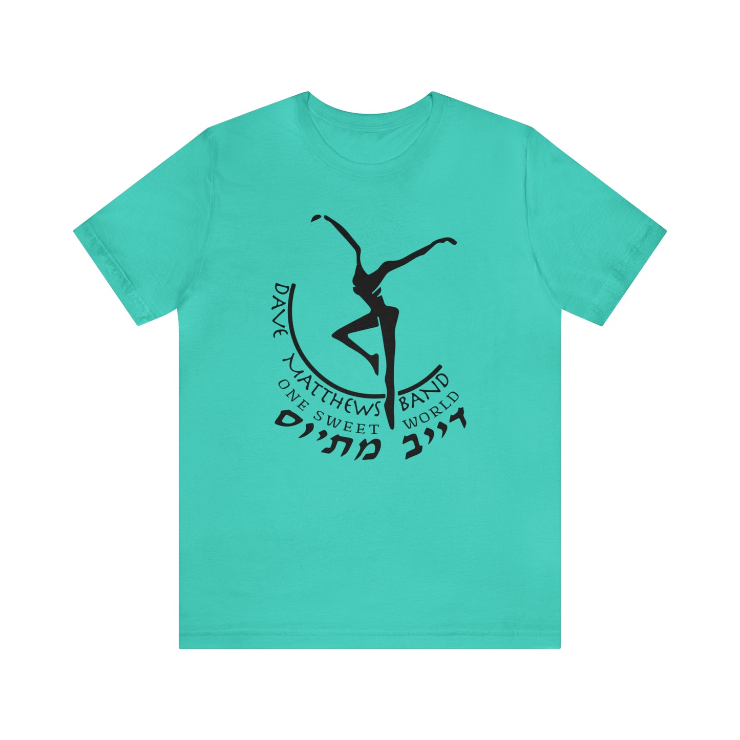 Custom Design Hebrew One Sweet World Unsex Tee