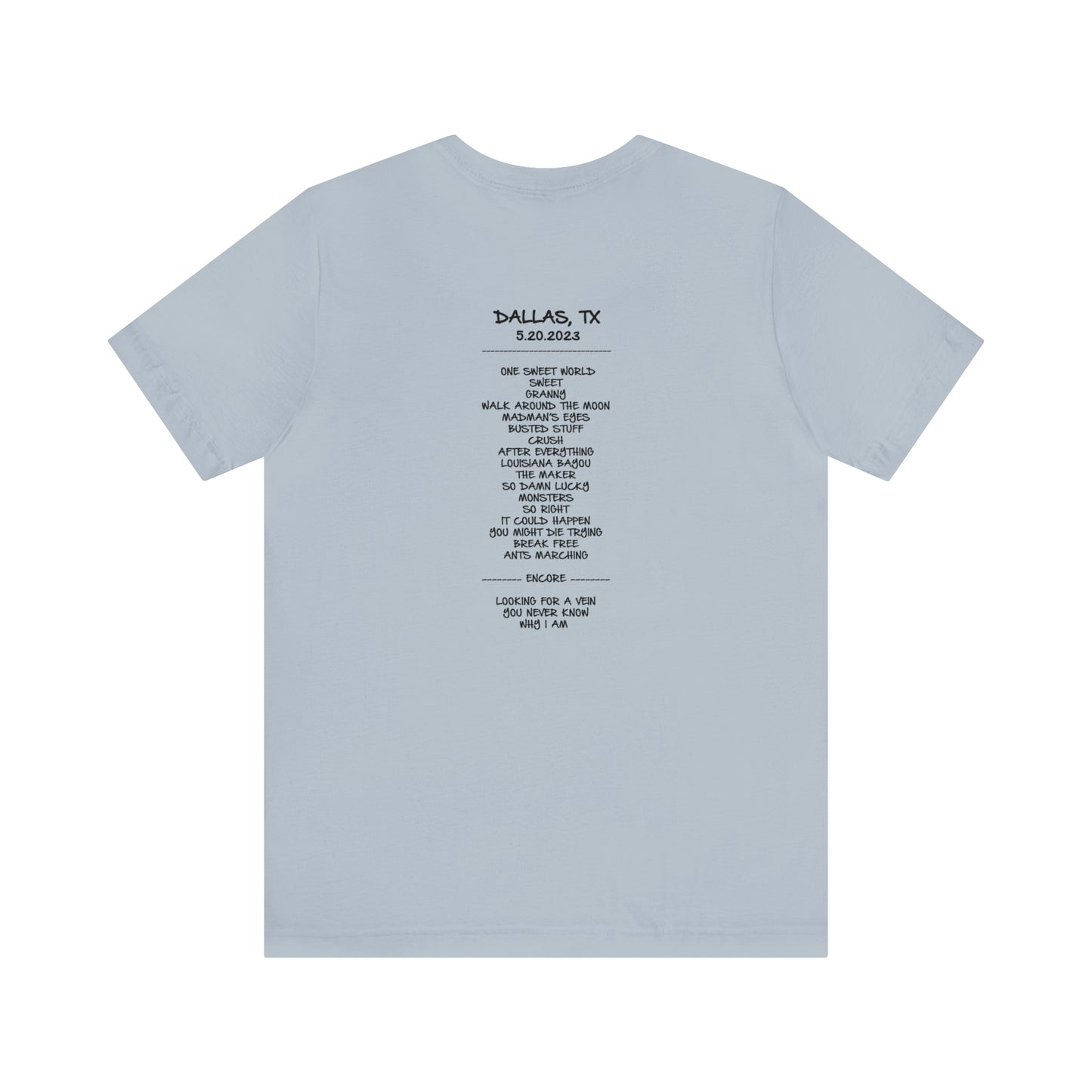 Dallas Texas 2023 w/set list