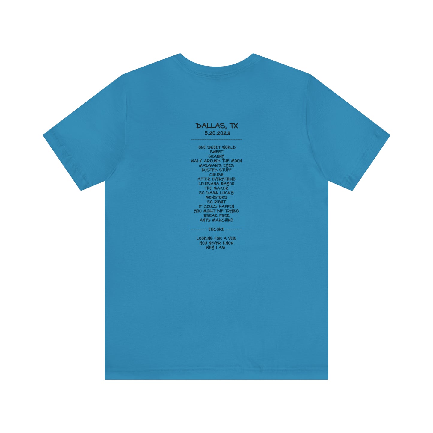 Dallas Texas 2023 w/set list