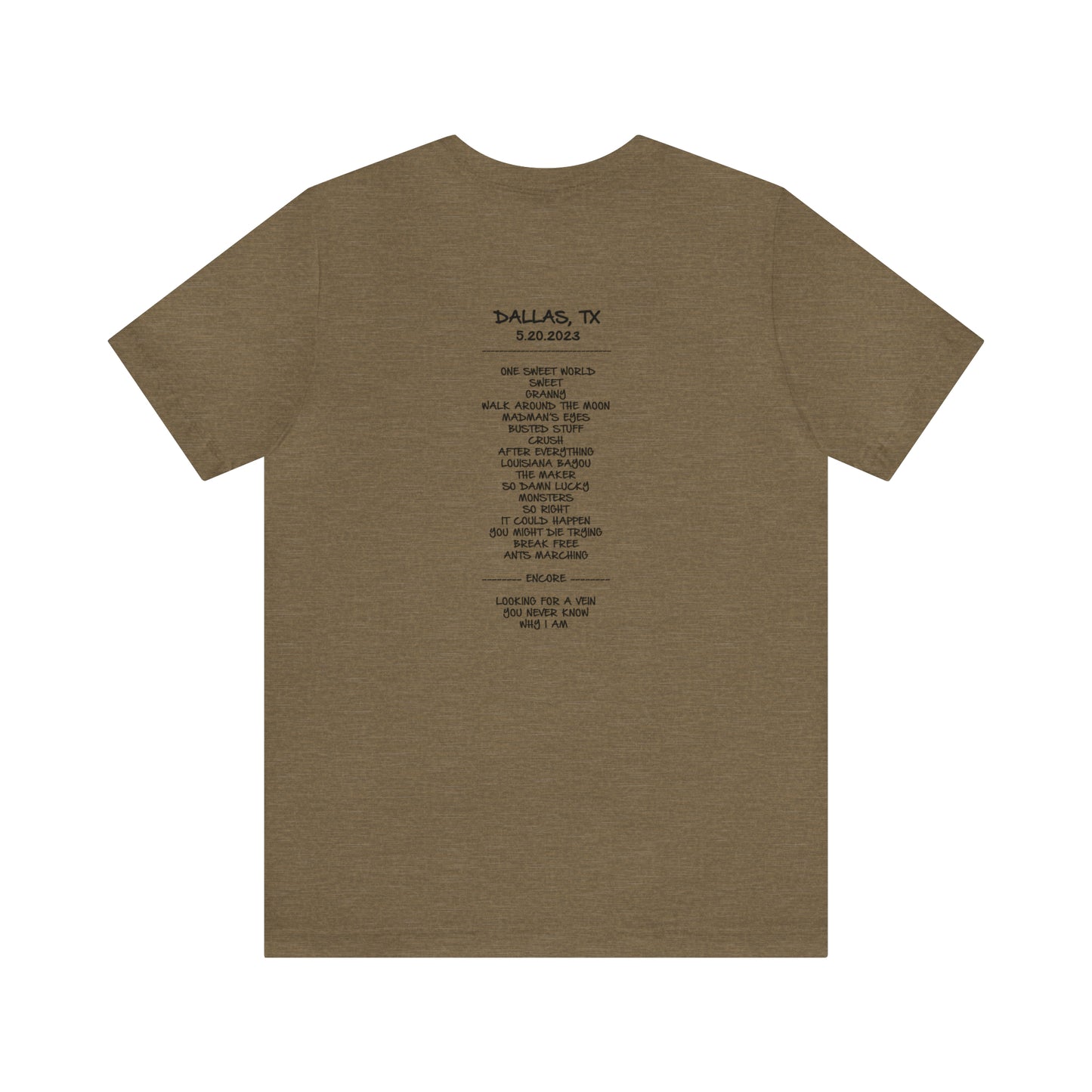 Dallas Texas 2023 w/set list