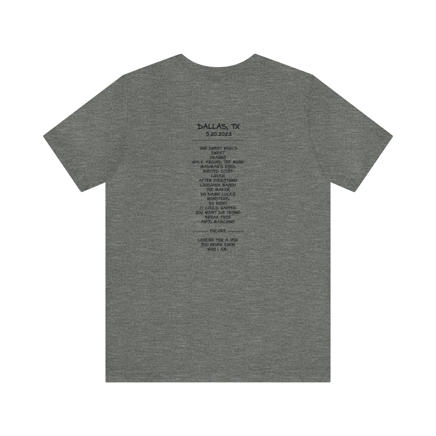 Dallas Texas 2023 w/set list