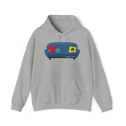 Couch Tour Pattern  Hoodie