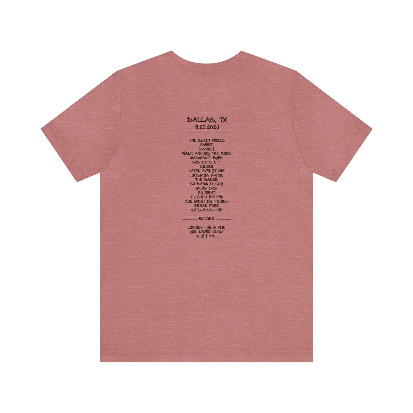 Dallas Texas 2023 w/set list