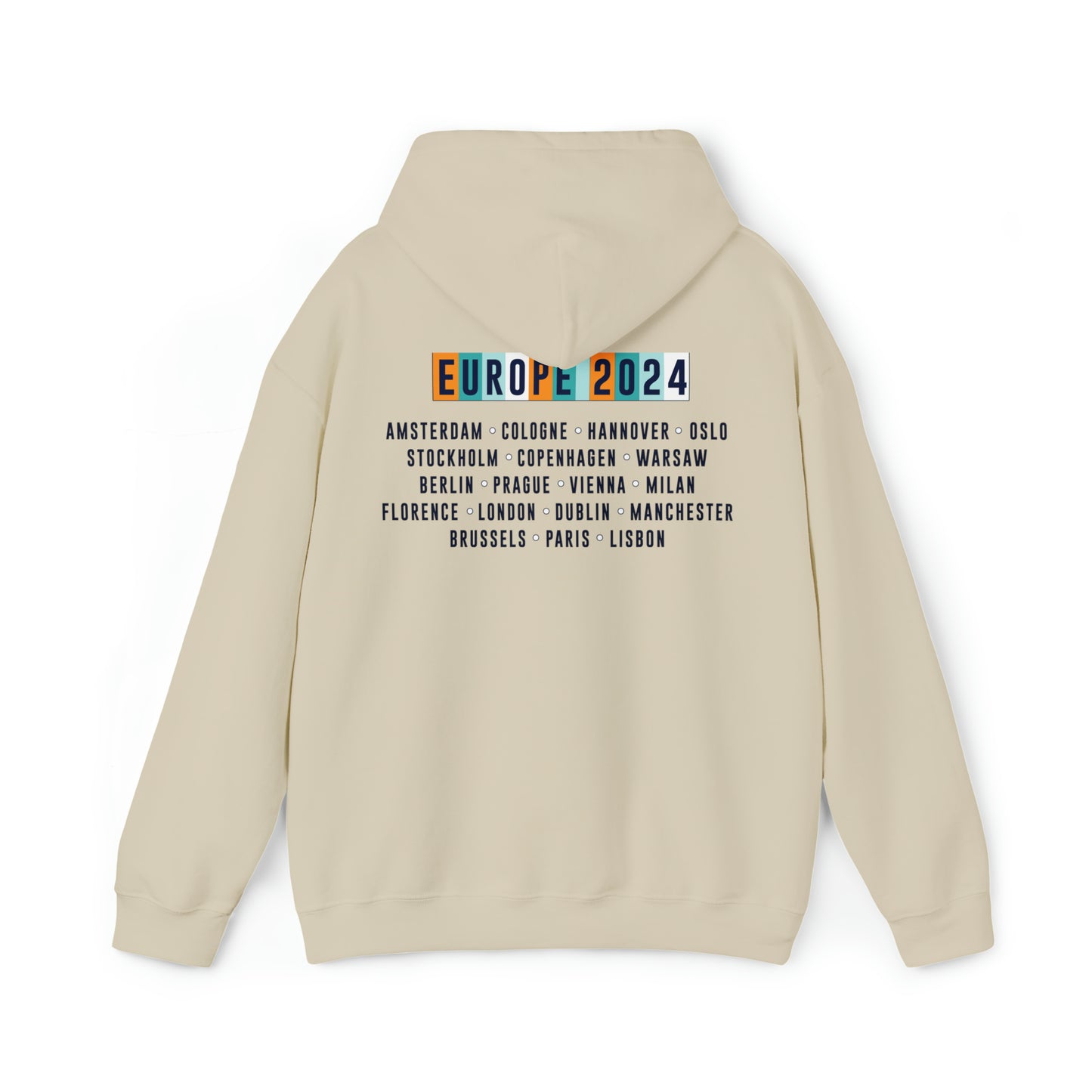 Would you like to Dance Europe 2024 Unisex Hoodies w/tour dates
