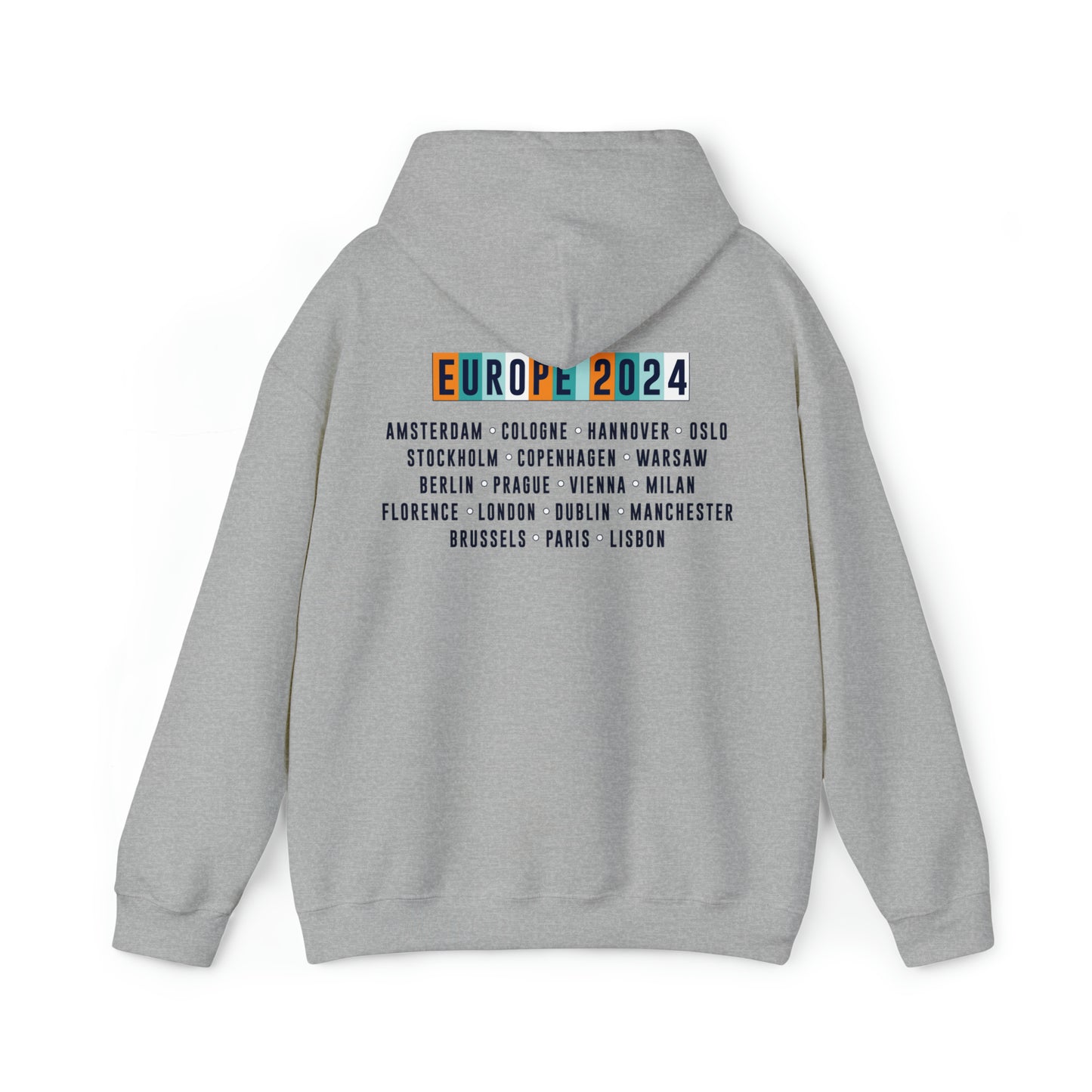 Would you like to Dance Europe 2024 Unisex Hoodies w/tour dates