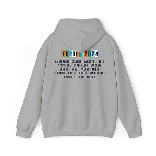 Would you like to Dance Europe 2024 Unisex Hoodies w/tour dates