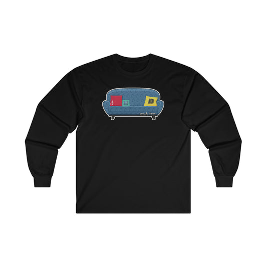 Couch Tour Pattern  Unisex Long Sleeve Tees