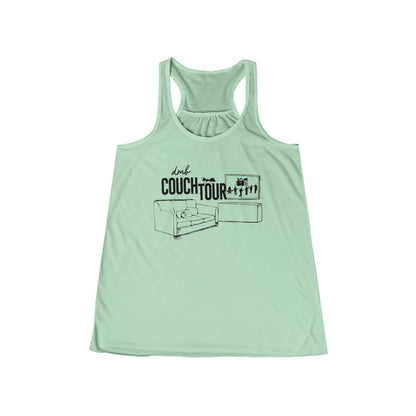 Couch Tour TV Flowy Women's Racerback Tank