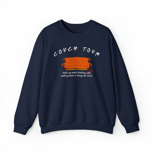 Couch Tour Friends Crew Neck Sweatshirt