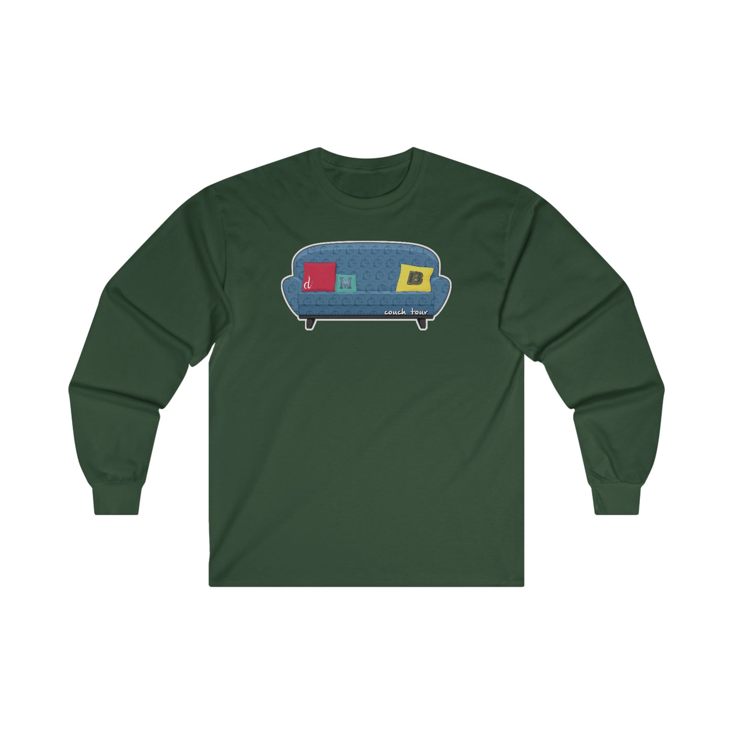 Couch Tour Pattern  Unisex Long Sleeve Tees