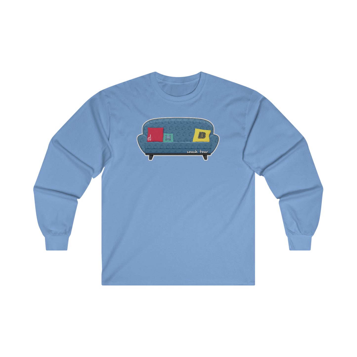 Couch Tour Pattern  Unisex Long Sleeve Tees