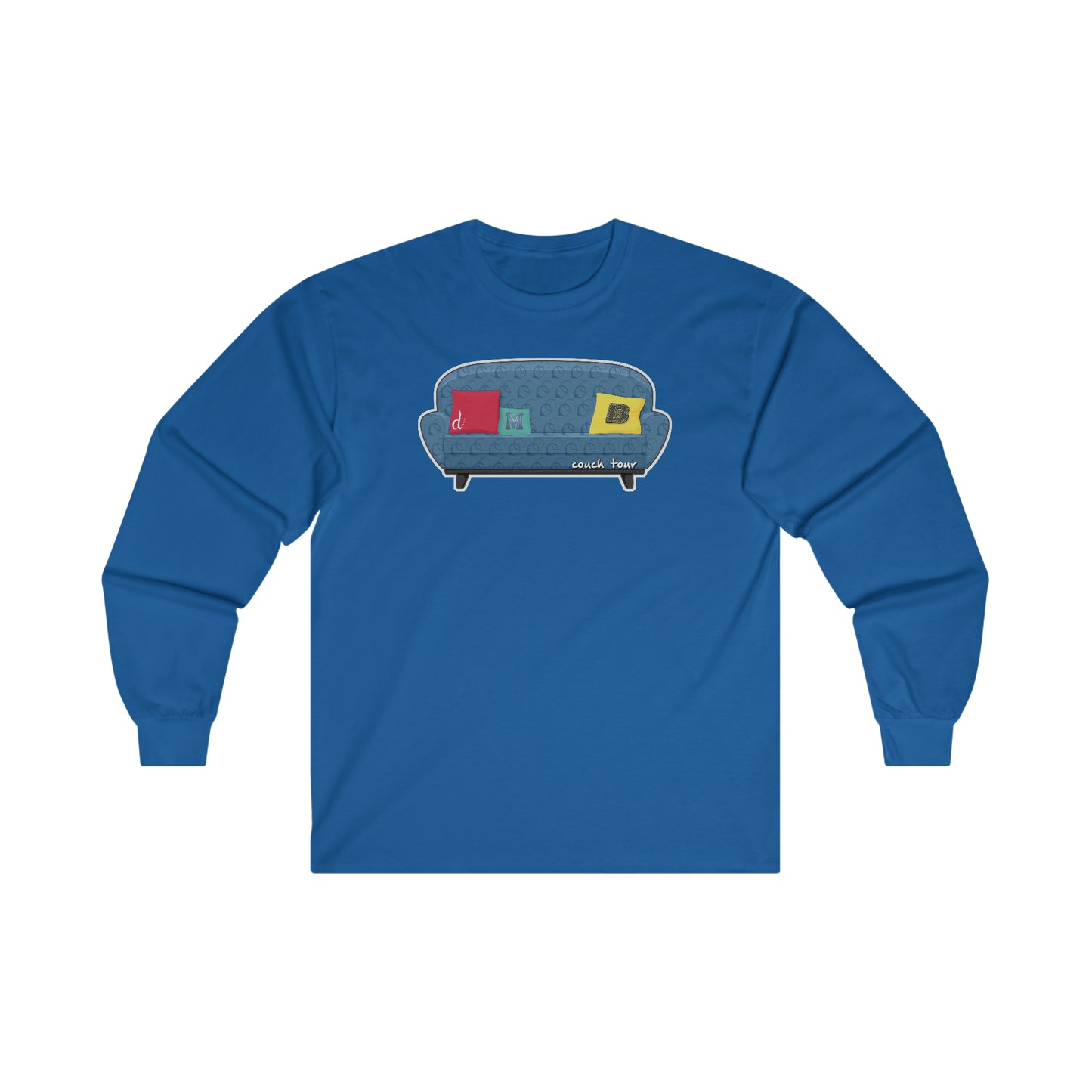 Couch Tour Pattern  Unisex Long Sleeve Tees