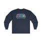 Couch Tour Pattern  Unisex Long Sleeve Tees
