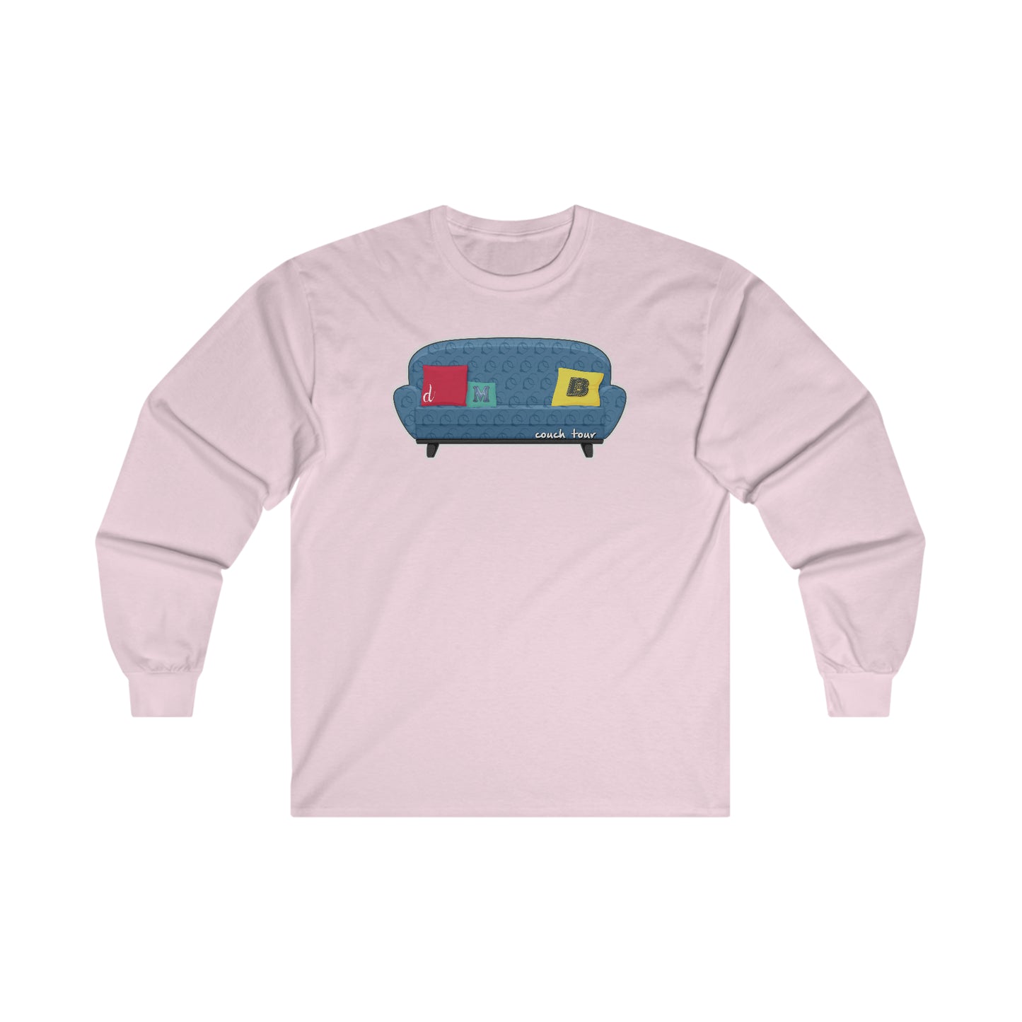 Couch Tour Pattern  Unisex Long Sleeve Tees