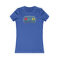Couch Tour Pattern Fitted Women's Cut Tees