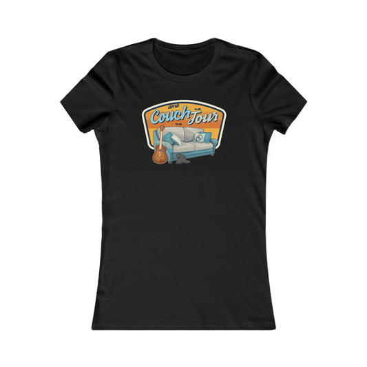 Couch Tour Logo Fitted Women's Cut Tees