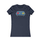 Couch Tour Pattern Fitted Women's Cut Tees