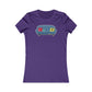 Couch Tour Pattern Fitted Women's Cut Tees