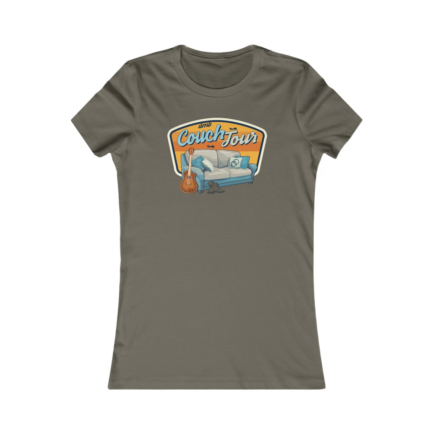 Couch Tour Logo Fitted Women's Cut Tees