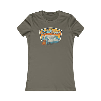 Couch Tour Logo Fitted Women's Cut Tees