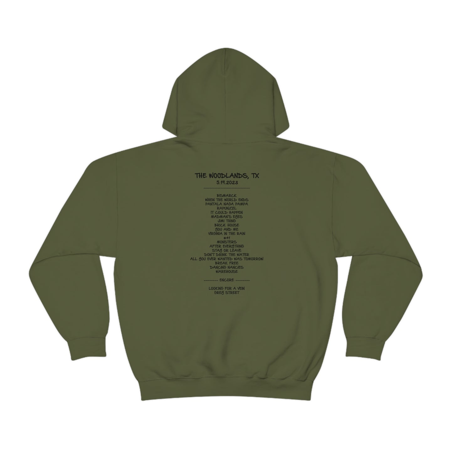 Woodlands Texas 2023 w/set list