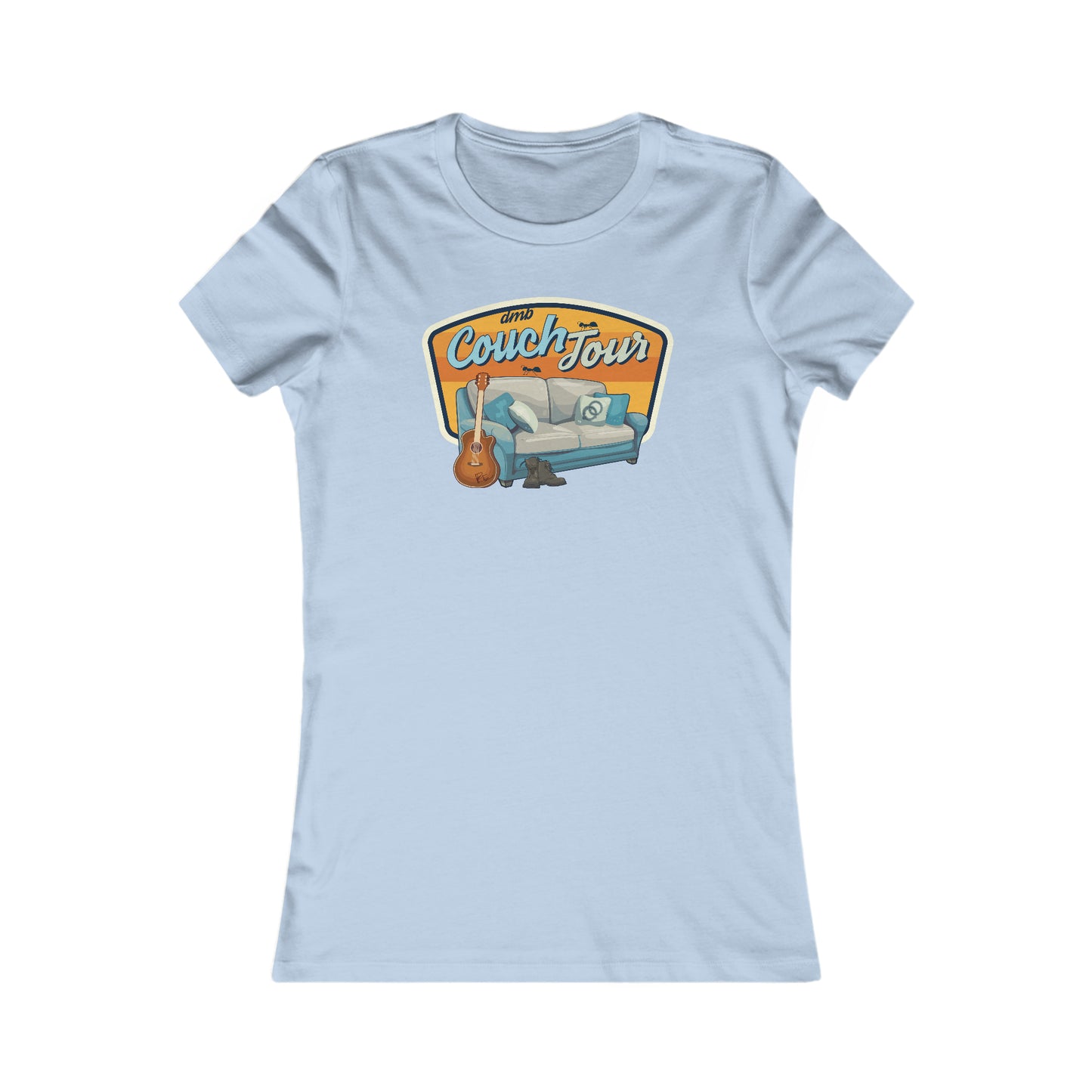 Couch Tour Logo Fitted Women's Cut Tees