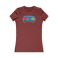 Couch Tour Pattern Fitted Women's Cut Tees