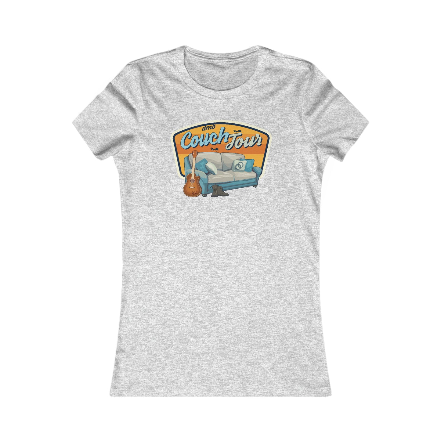 Couch Tour Logo Fitted Women's Cut Tees