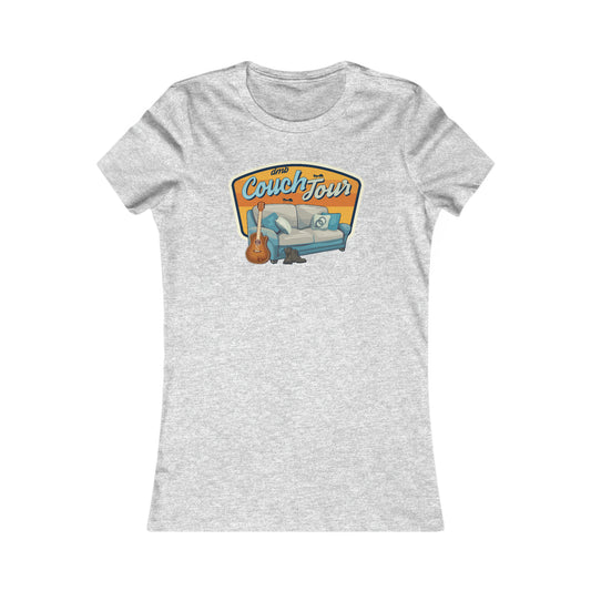 Couch Tour Logo Fitted Women's Cut Tees
