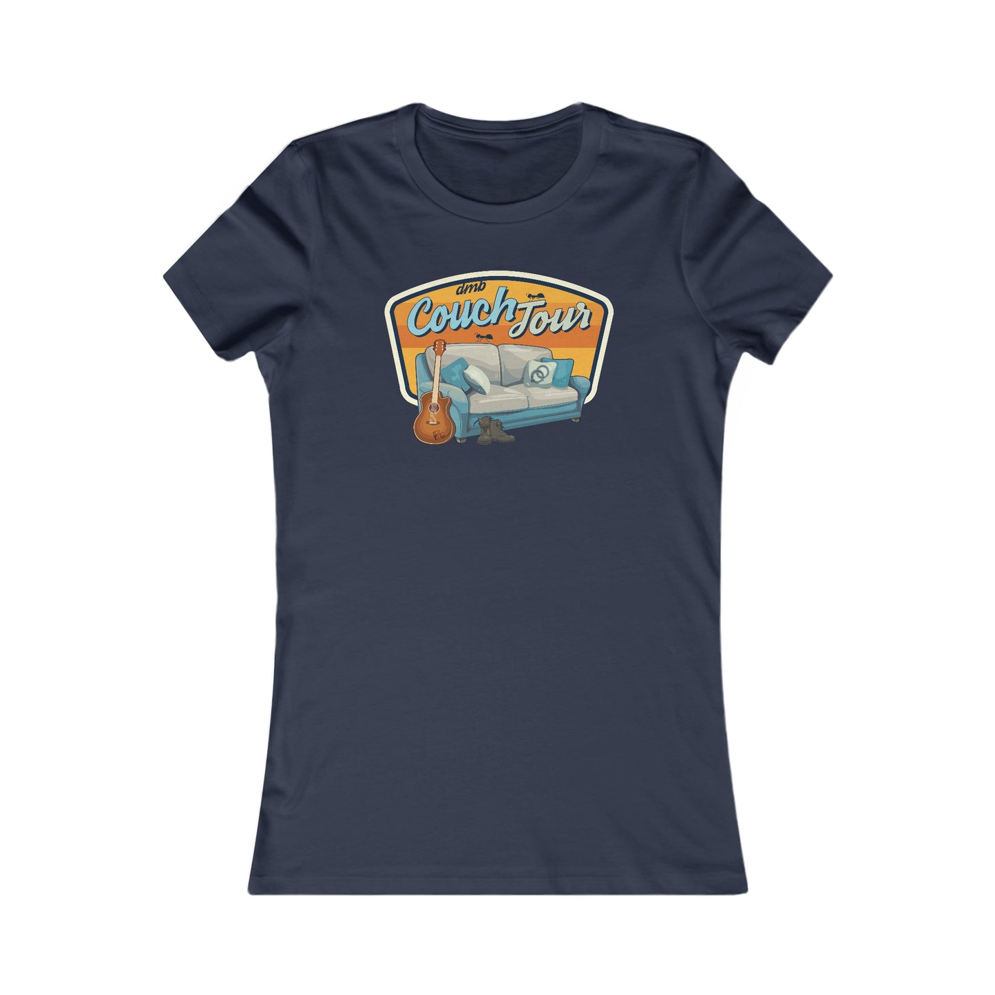 Couch Tour Logo Fitted Women's Cut Tees