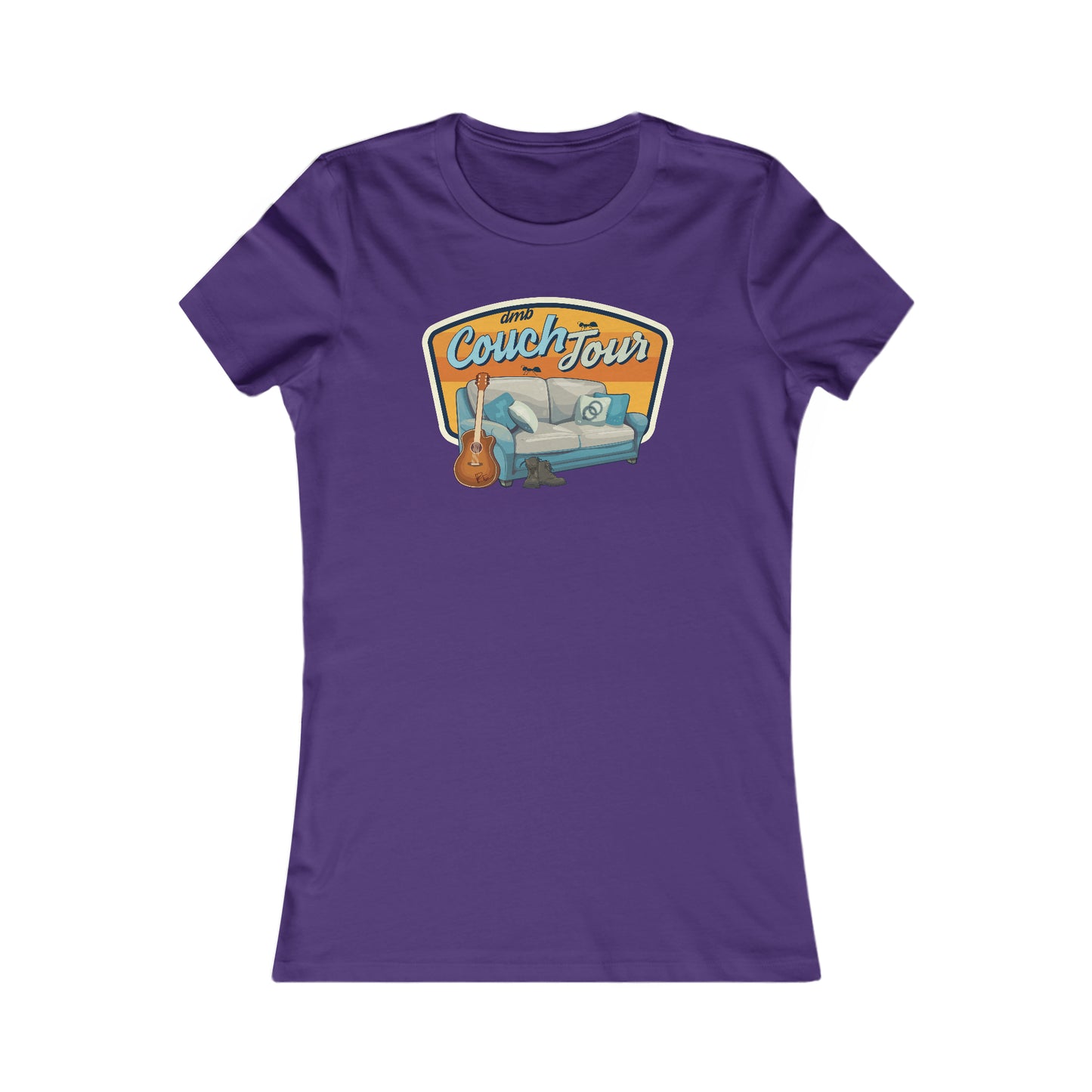 Couch Tour Logo Fitted Women's Cut Tees
