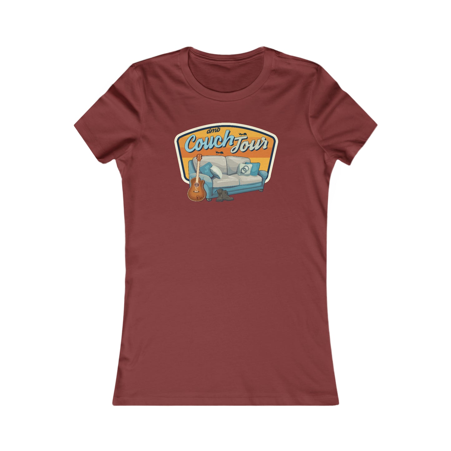 Couch Tour Logo Fitted Women's Cut Tees