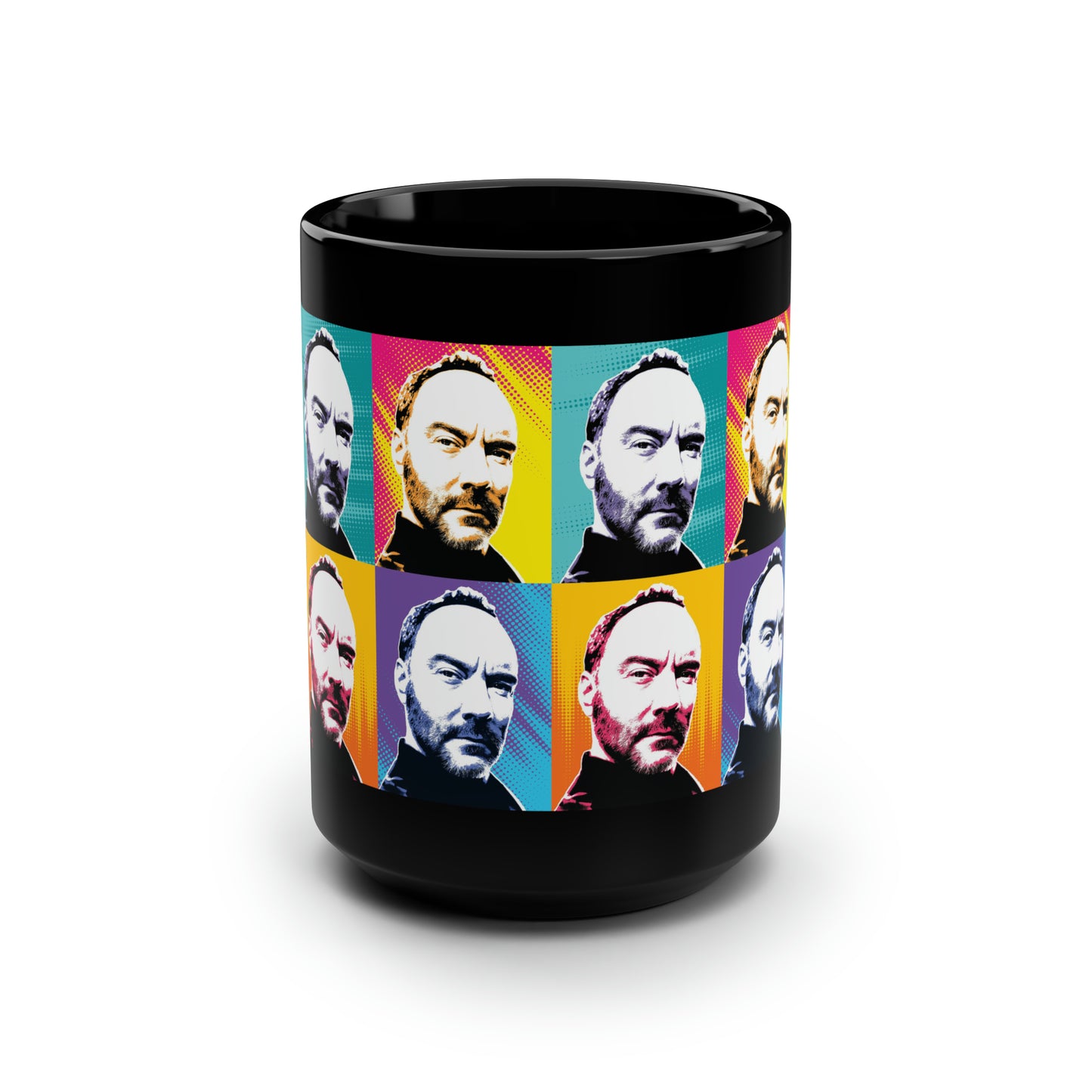 Dave Quad Color Warhol Inspired Coffee Mug