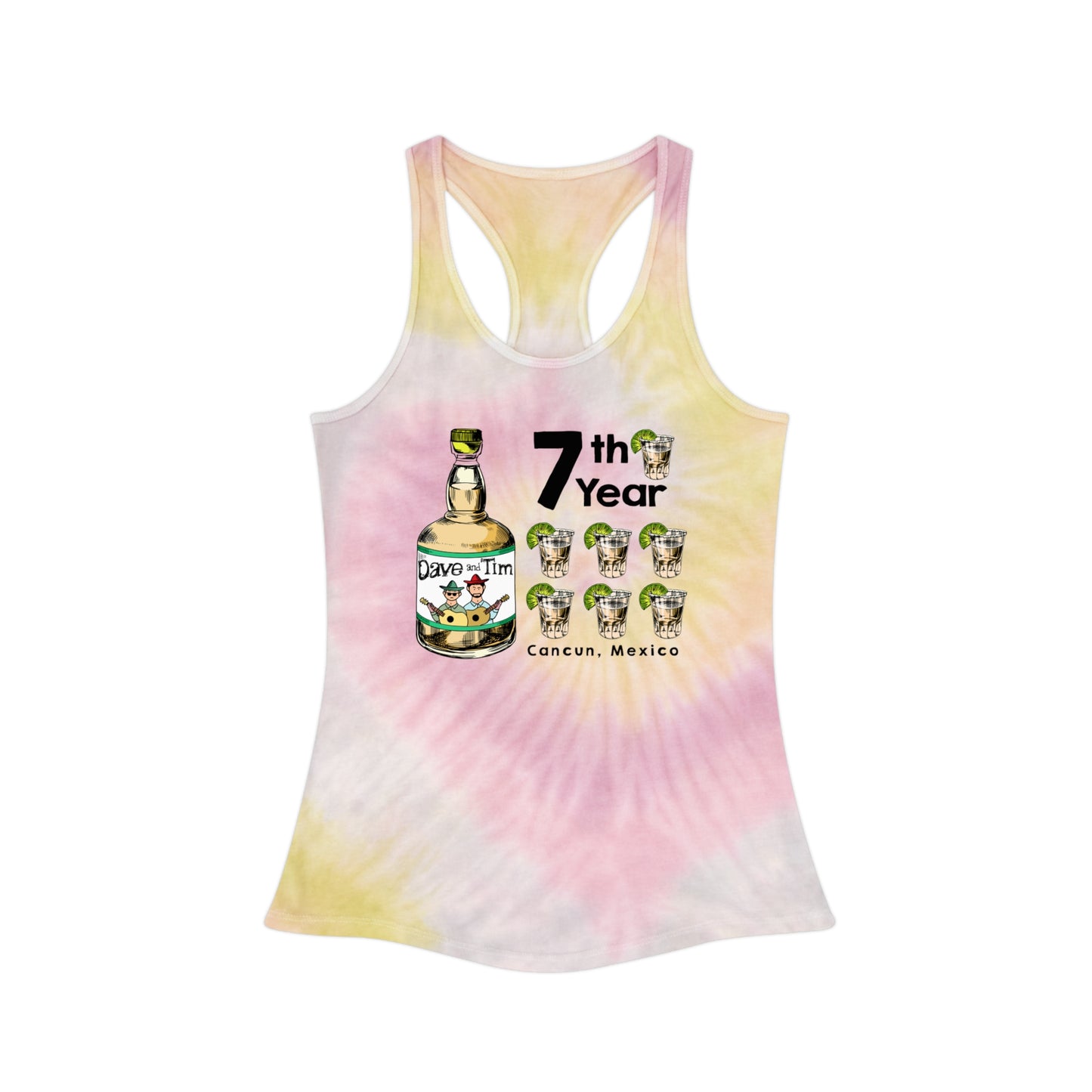 Mexico Alumni Shots 2024 Woman's Tie Dye Tanks